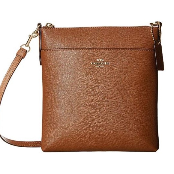 Coach Tan Saddle Crossbody Bag - Picture 1 of 7